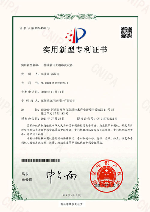 榮獲專利證書(shū)40余項(xiàng)
